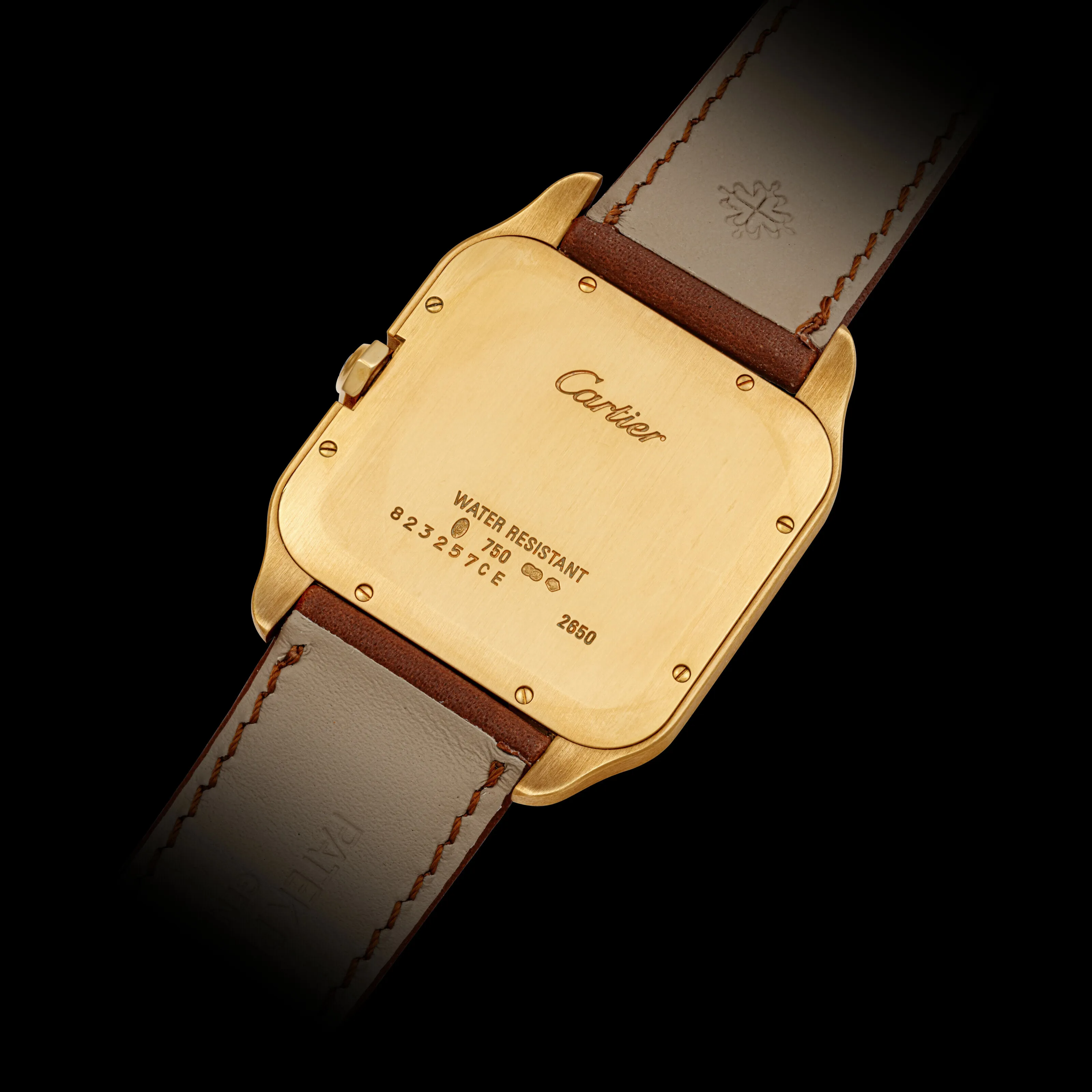 Cartier Santos Dumont 35mm Rose gold White 2