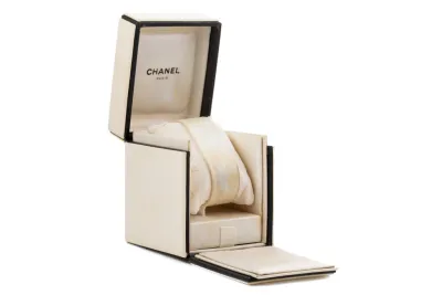 Chanel Matelassé H0500 19mm Stainless steel Black 1