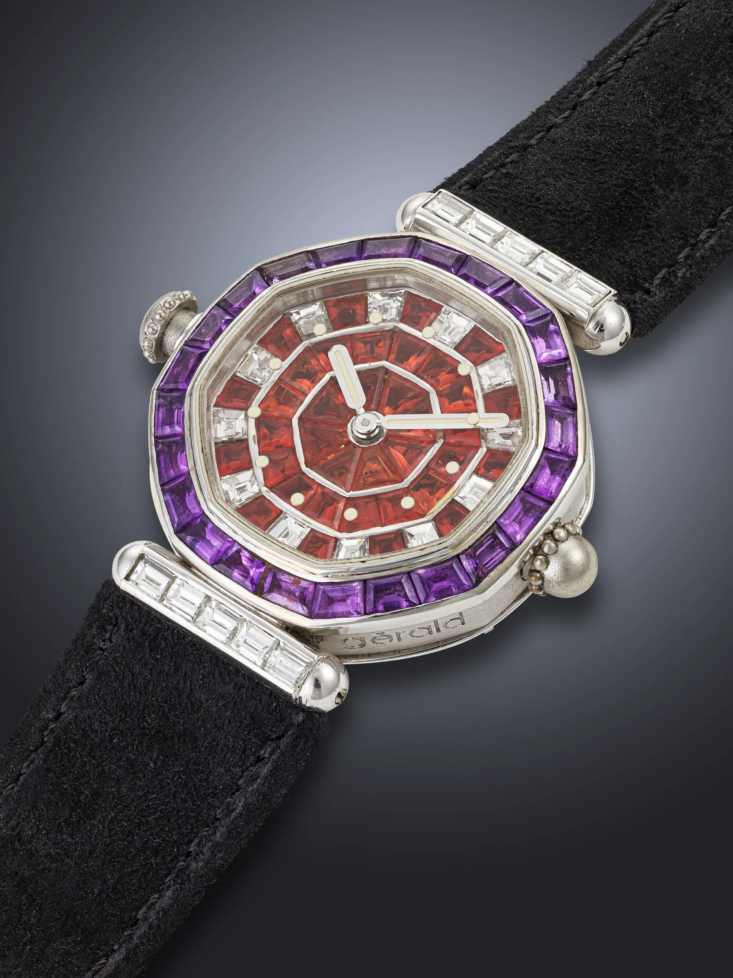 Gérald Genta Success G. 4103 K 34mm White gold Diamond 2