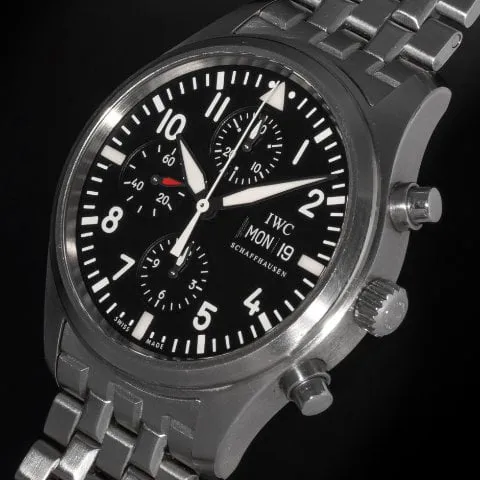 IWC Pilot IW371704 42mm Stainless steel Black