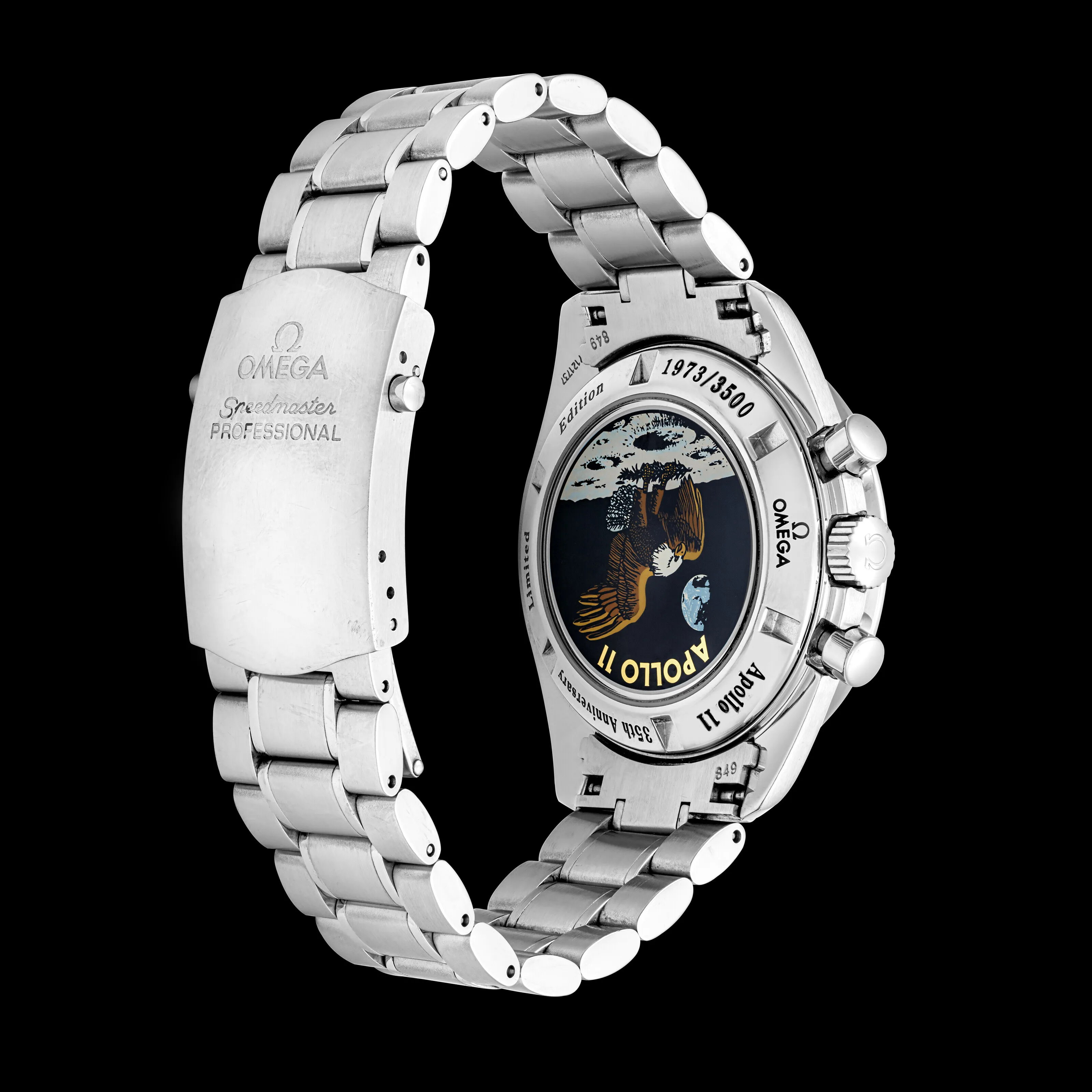 Omega Speedmaster Moon watch 3569.31.00 42mm Stainless steel Silver 1