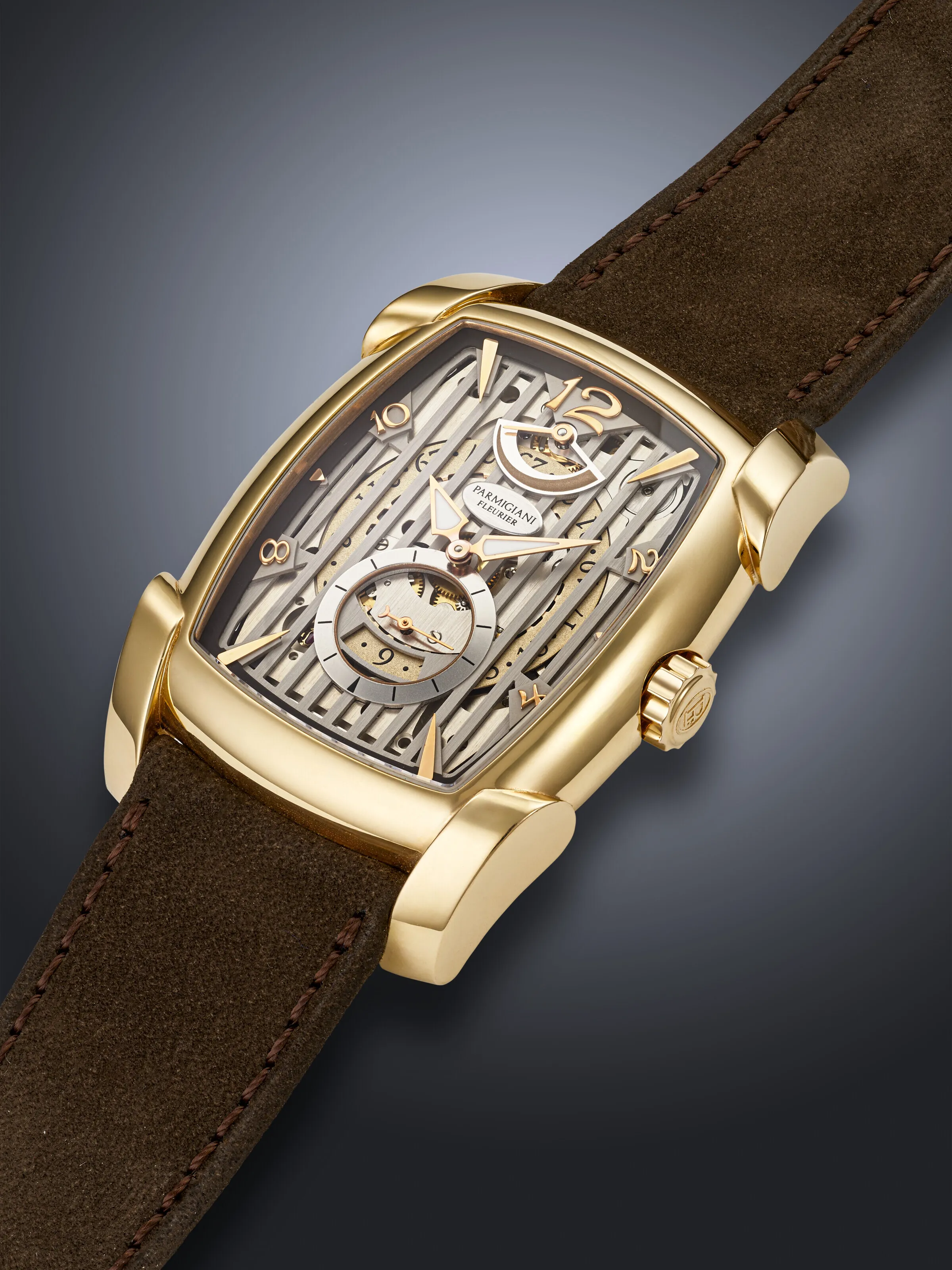 Parmigiani Fleurier Kalpa XL Hebdomadaire PFC101 44mm Yellow gold Semi-skeletonized 1