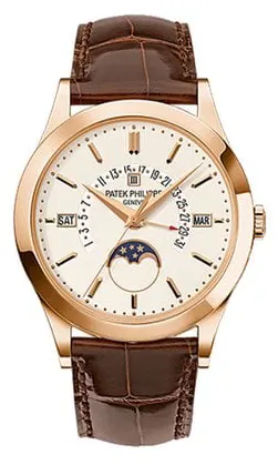 Patek Philippe Perpetual Calendar 5496R-001 39.5mm Rose gold Silver