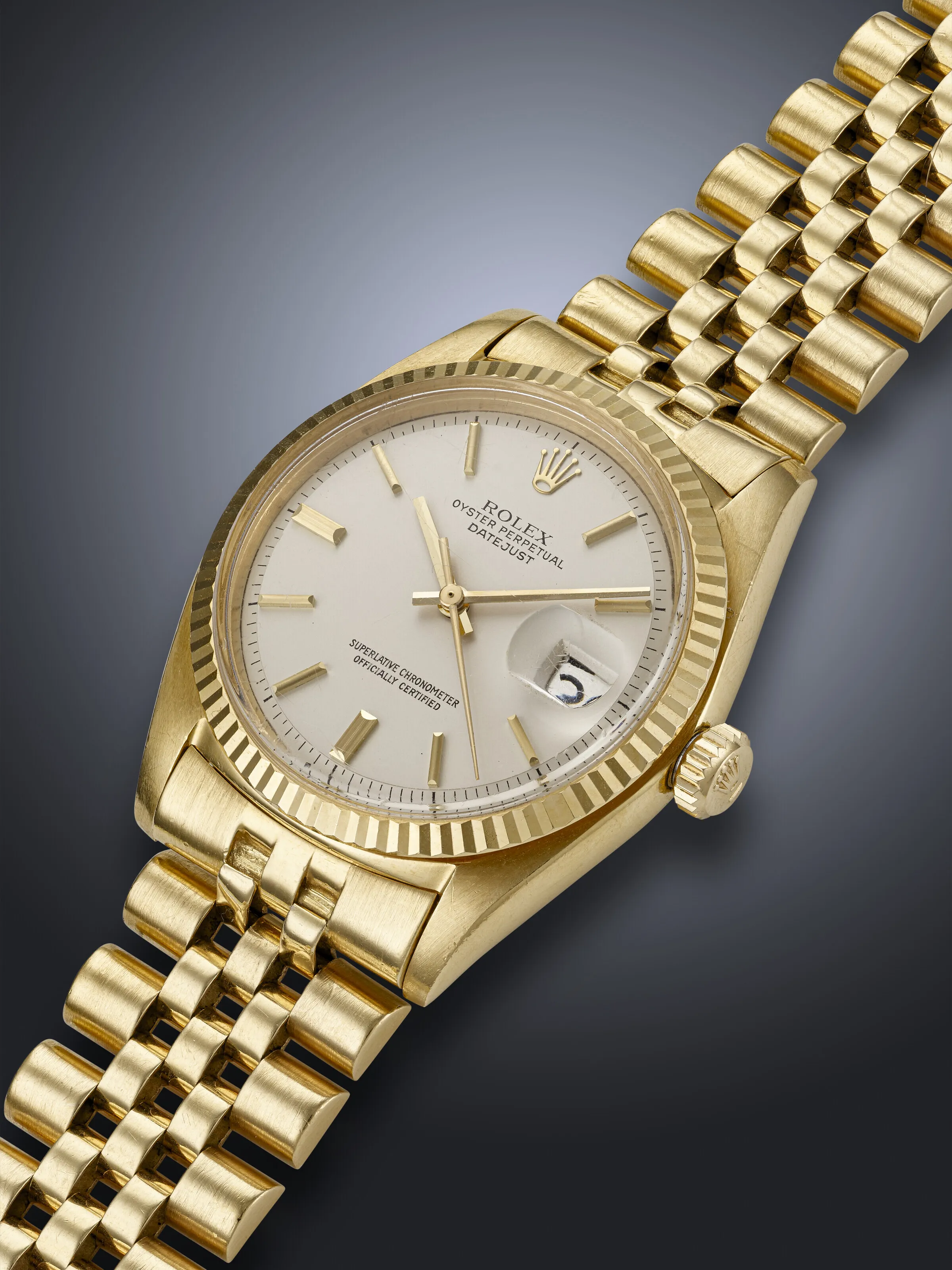 Rolex Datejust 36 1601 36mm Yellow gold Silver 1