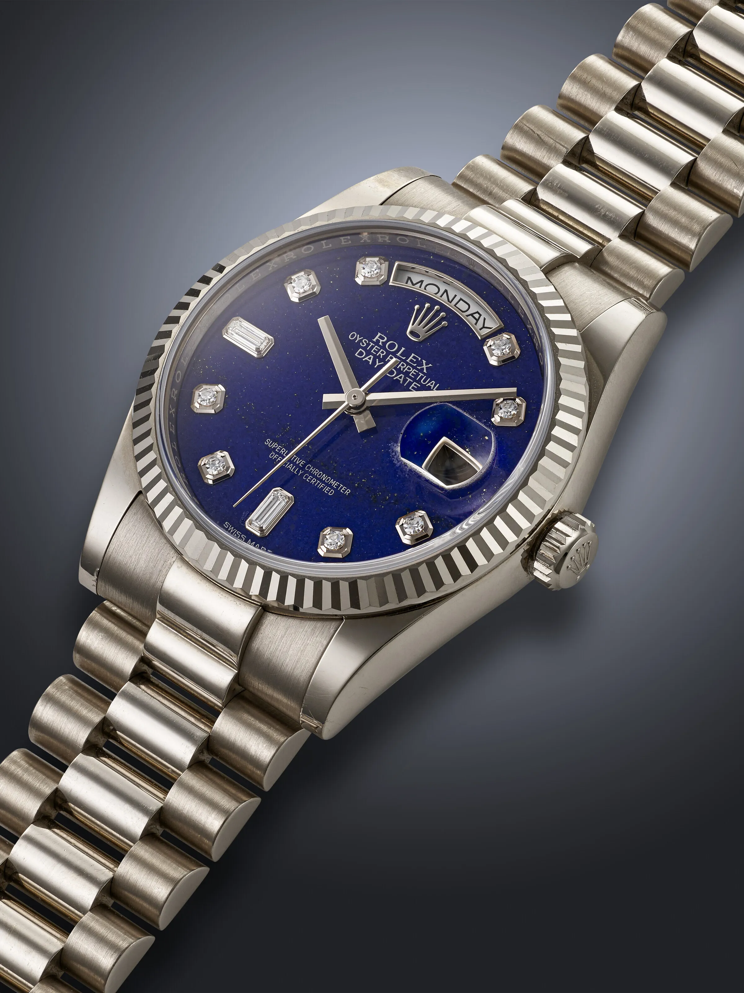 Rolex Day-Date 36 118239 36mm White gold Lapis lazuli 1