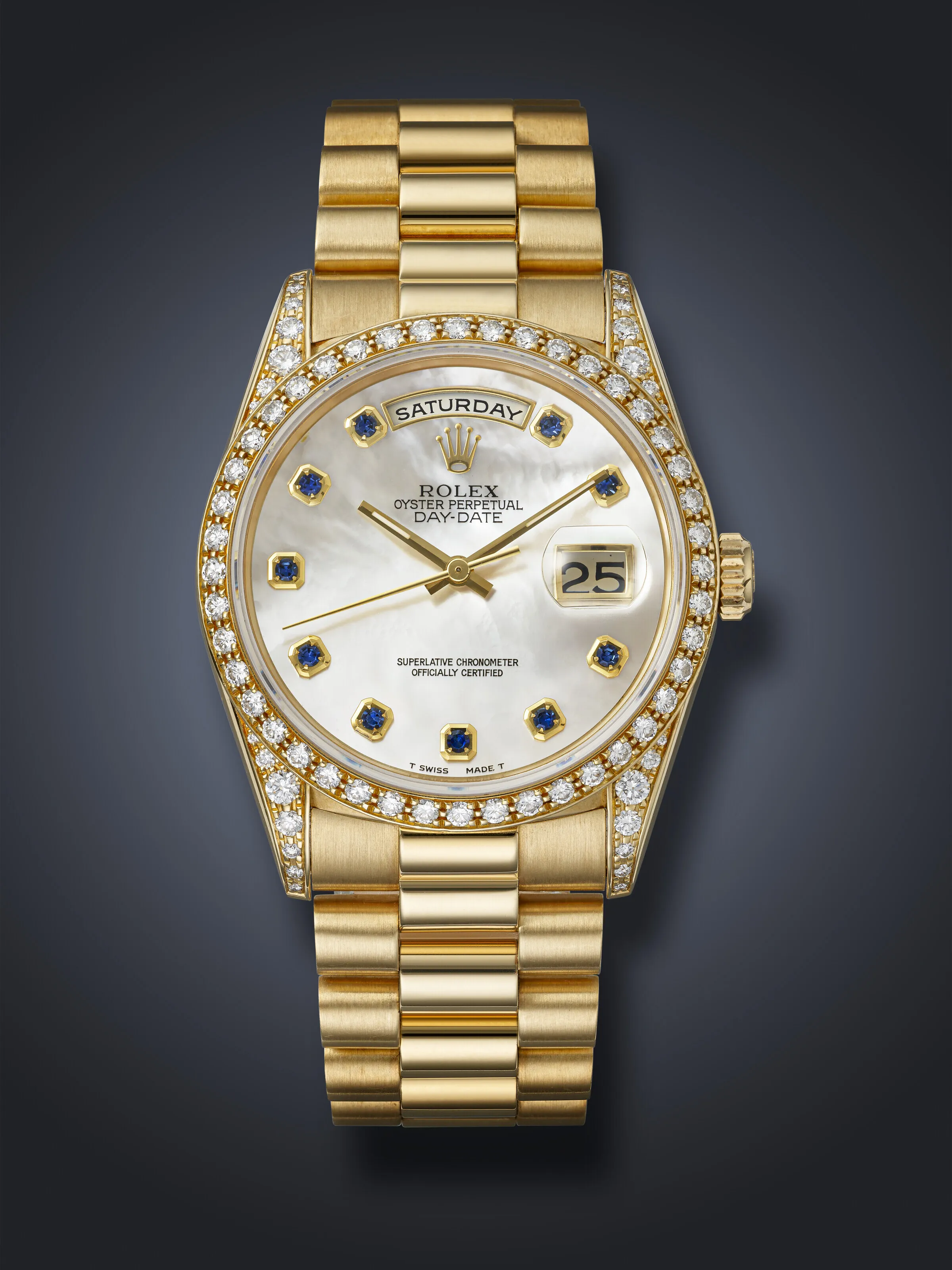 Rolex Day-Date 36 18338 36mm Yellow gold Mother-of-pearl