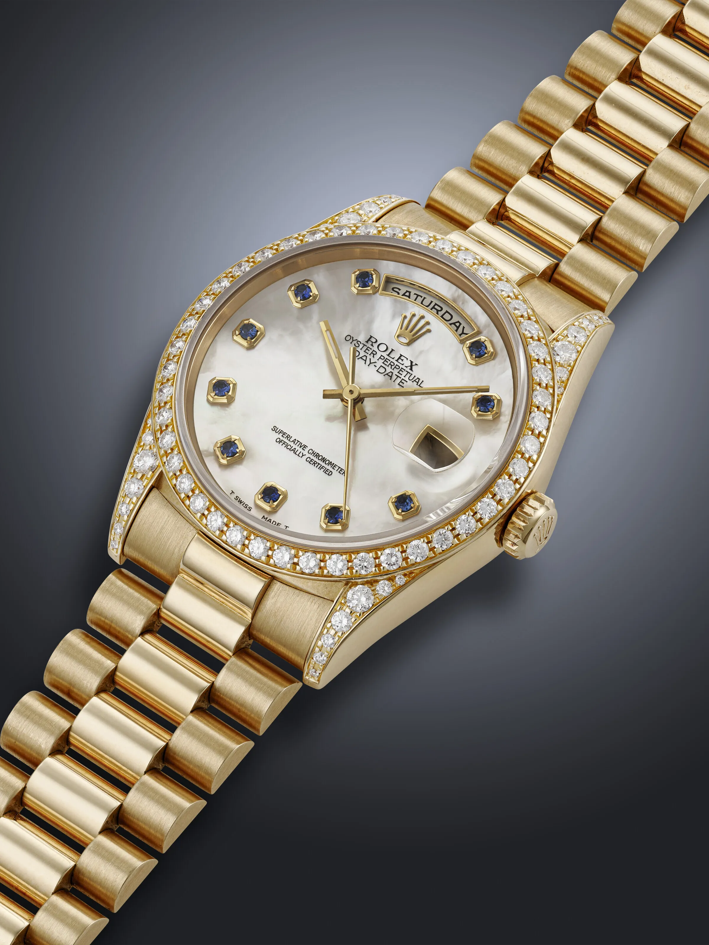 Rolex Day-Date 36 18338 36mm Yellow gold Mother-of-pearl 4