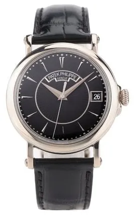 Patek Philippe Calatrava 5153G-001 38mm White gold Black