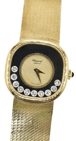 Chopard Happy Diamonds 5089/5 25mm Yellow gold Black