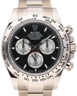 Rolex Daytona 126509 White gold Black Baton