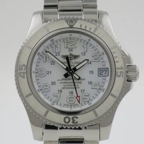 Breitling Superocean A17312D2/A775/179A 36mm Stainless steel White