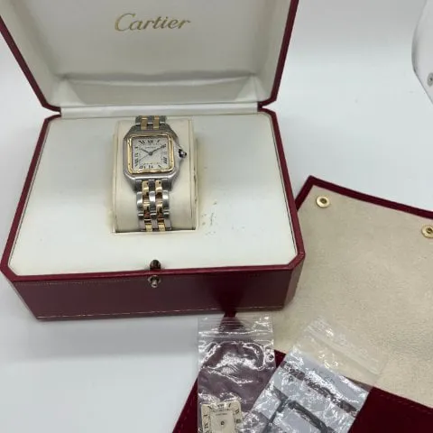 Cartier Panthère 187957 29mm Yellow gold and Stainless steel White