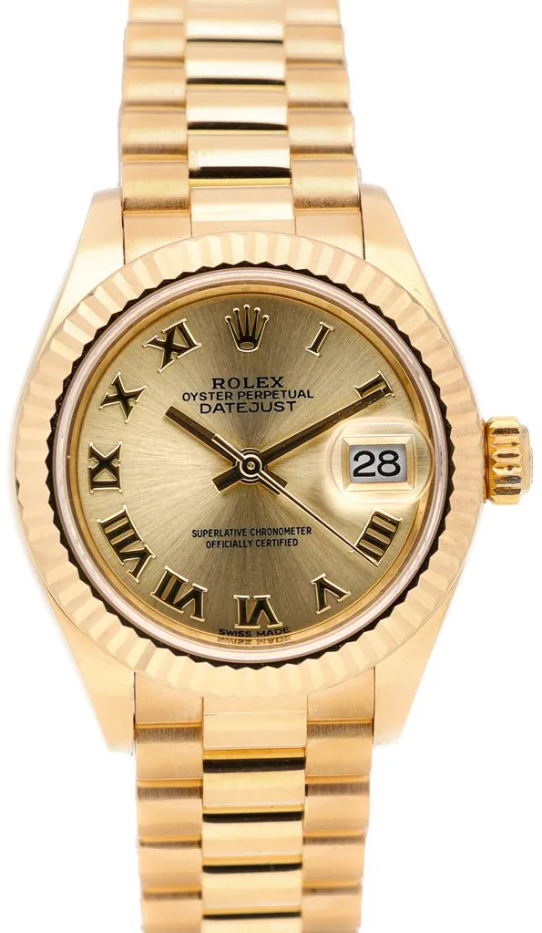 Rolex Lady-Datejust 279178 28mm Yellow gold