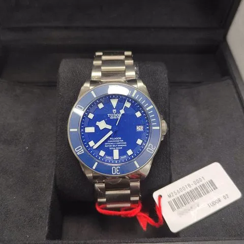 Tudor Pelagos M25600TB-0001 42mm Titanium and Stainless steel Blue