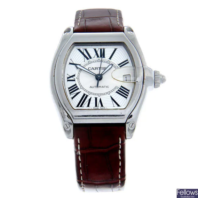 Cartier Roadster 2510 37mm Stainless steel Silver