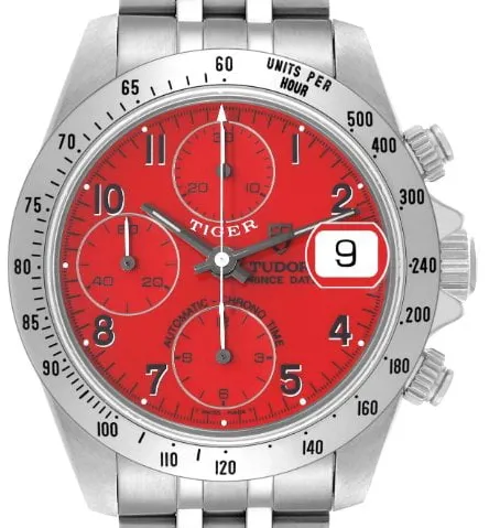 Tudor Tiger Prince Date 79280 40mm Steel Red