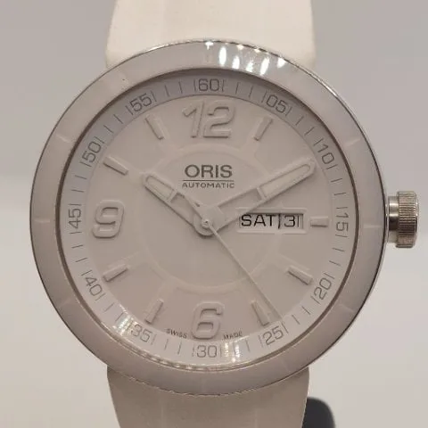 Oris TT1 01 735 7651 4166 43mm Stainless steel White