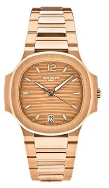 Patek Philippe Nautilus 7118/1R-010 35mm Rose gold Brown