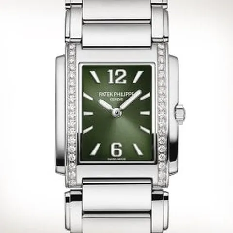 Patek Philippe Twenty~4 4910/1200A-011 25.1mm Stainless steel Green