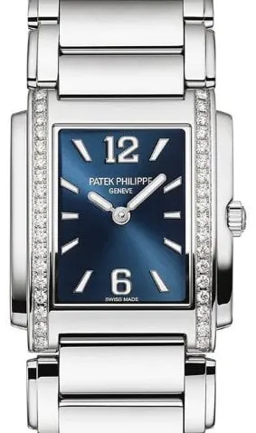 Patek Philippe Twenty~4 4910/1200A-001 25.1mm Stainless steel Blue