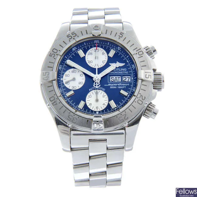 Breitling Superocean A13340 42mm Stainless steel Blue