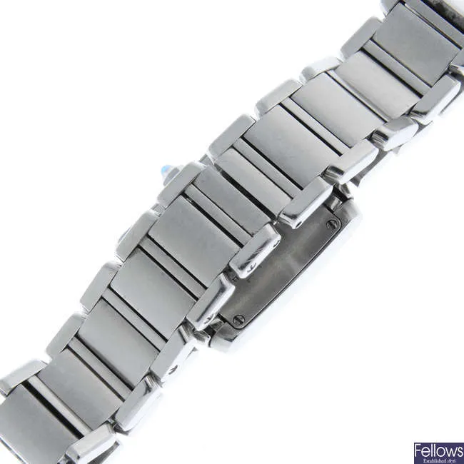 Cartier Tank Française 2384 20mm Stainless steel Silver 1