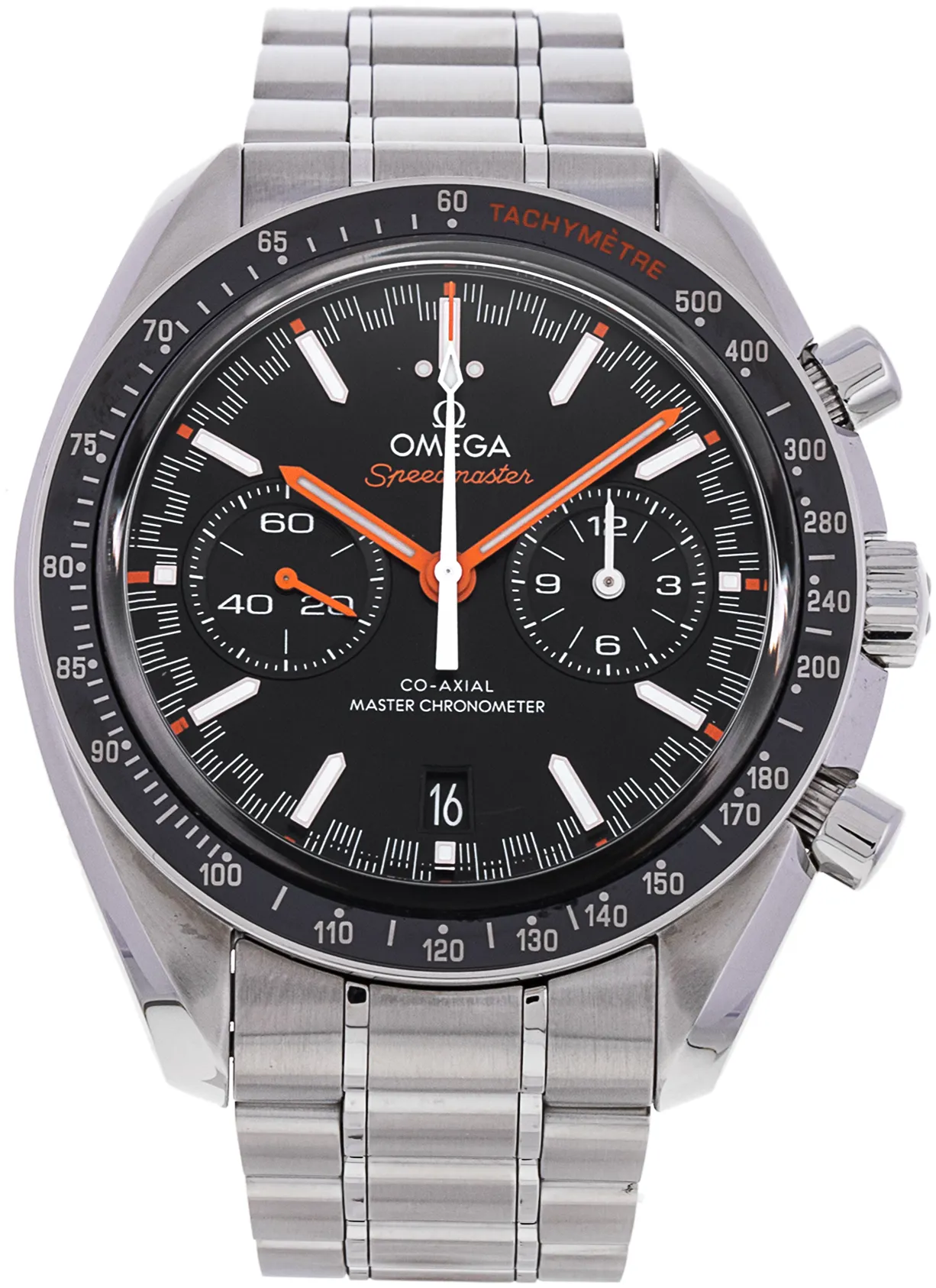 Omega Speedmaster Racing 329.30.44.51.01.002 44mm Stainless steel Black