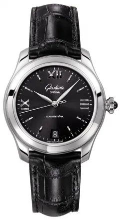 Glashütte Lady Collection 1-39-22-20-02-04 36mm Stainless steel Black