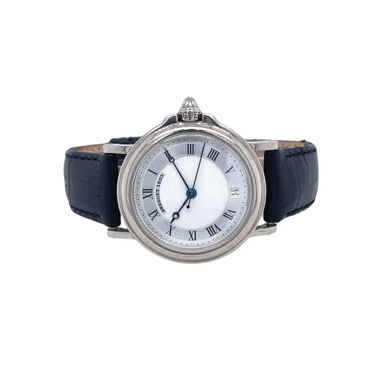 Breguet Marine 3400BB 36mm White gold Silver 1