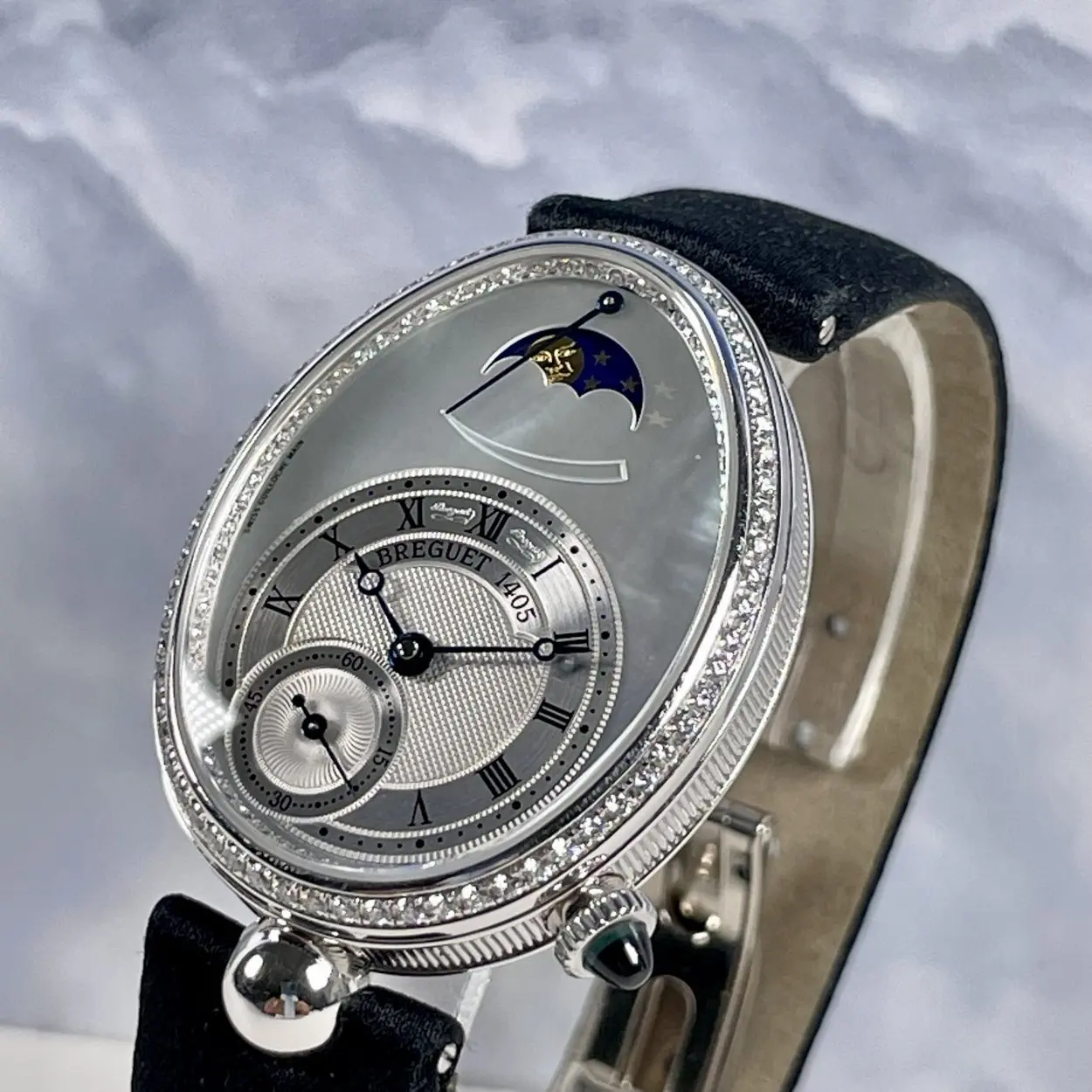 Breguet Reine de Naples 8908BBV2864D 29mm White gold Mother-of-pearl 9