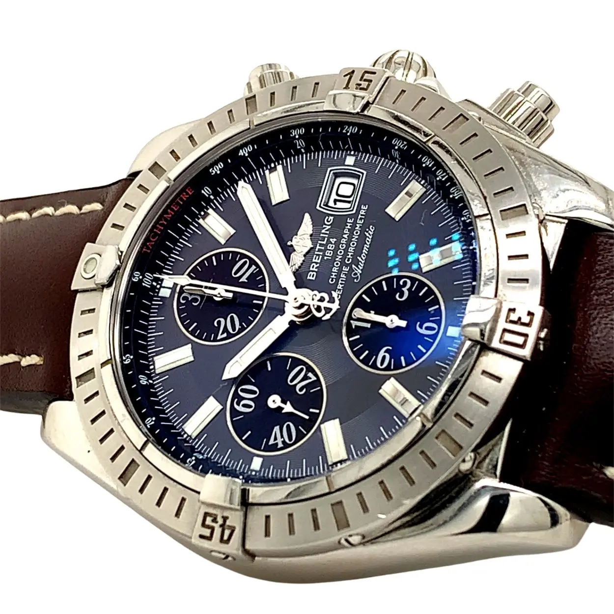 Breitling Evolution A13356 44mm Stainless steel Blue 1