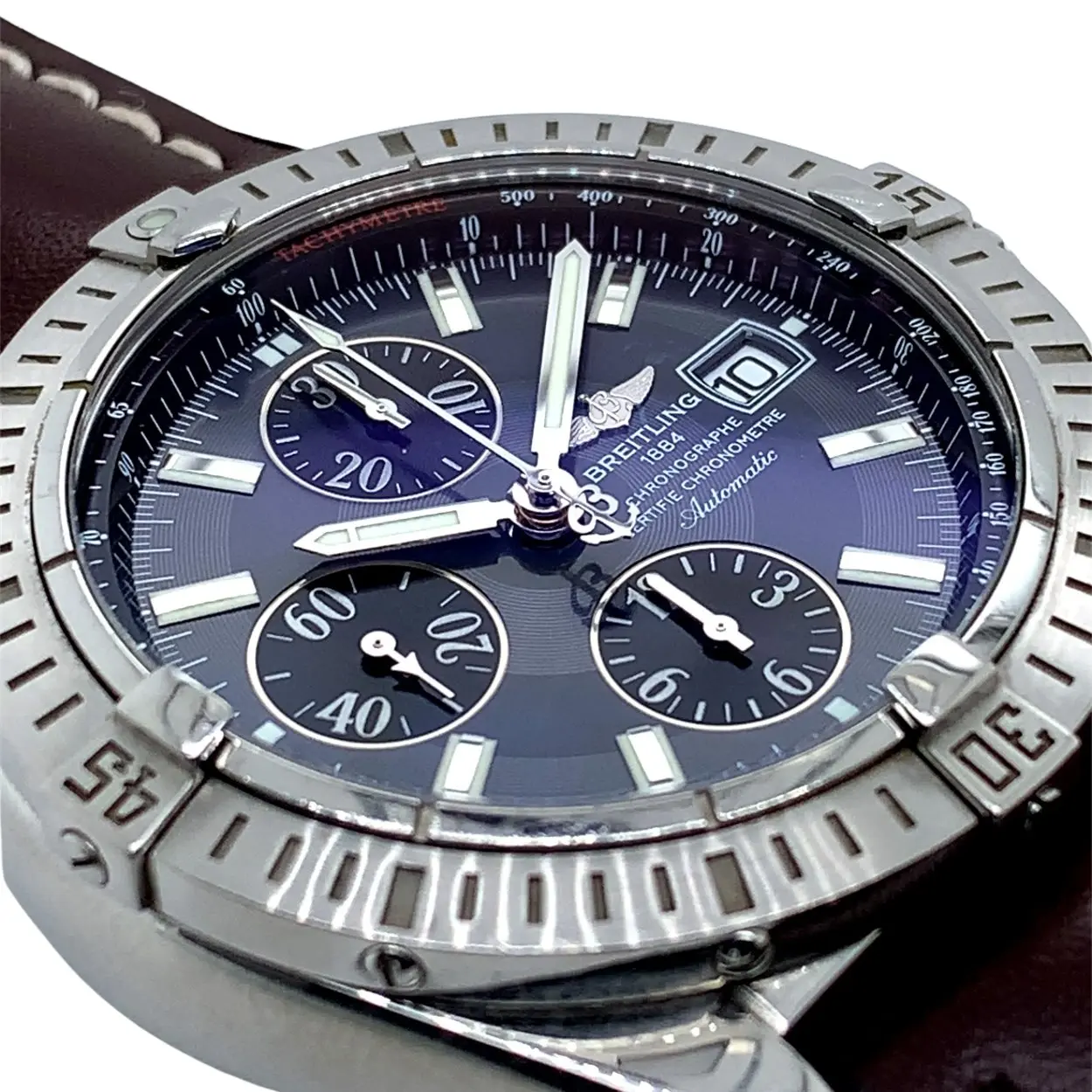 Breitling Evolution A13356 44mm Stainless steel Blue 4