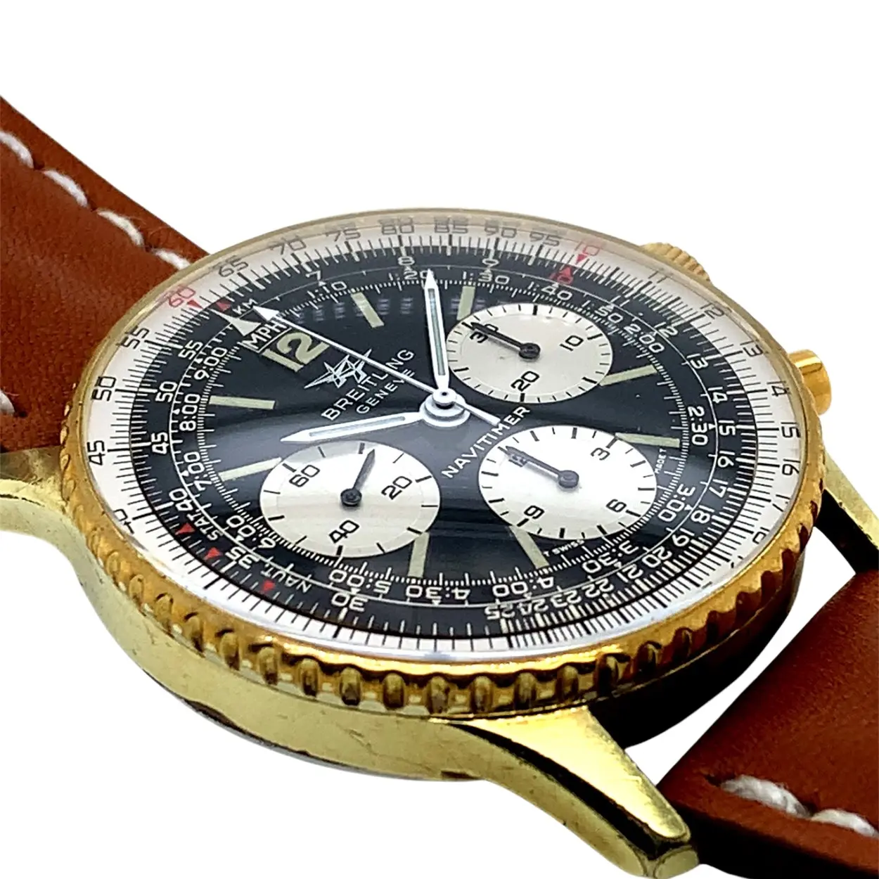 Breitling Navitimer 806 41mm Gold-plated Black 5