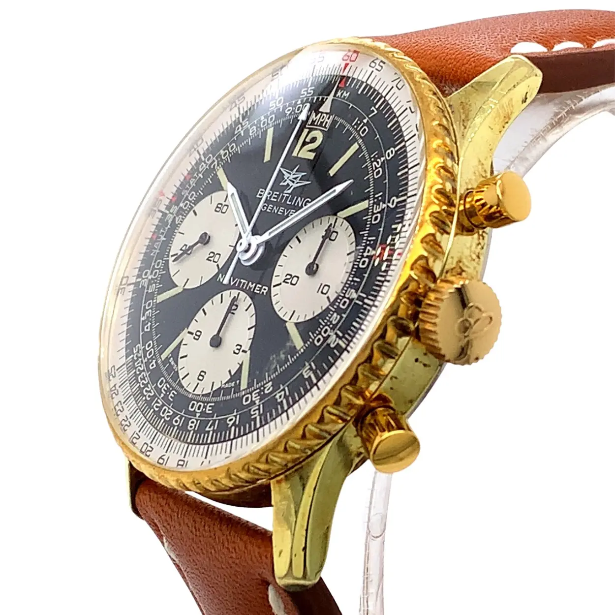 Breitling Navitimer 806 41mm Gold-plated Black 11