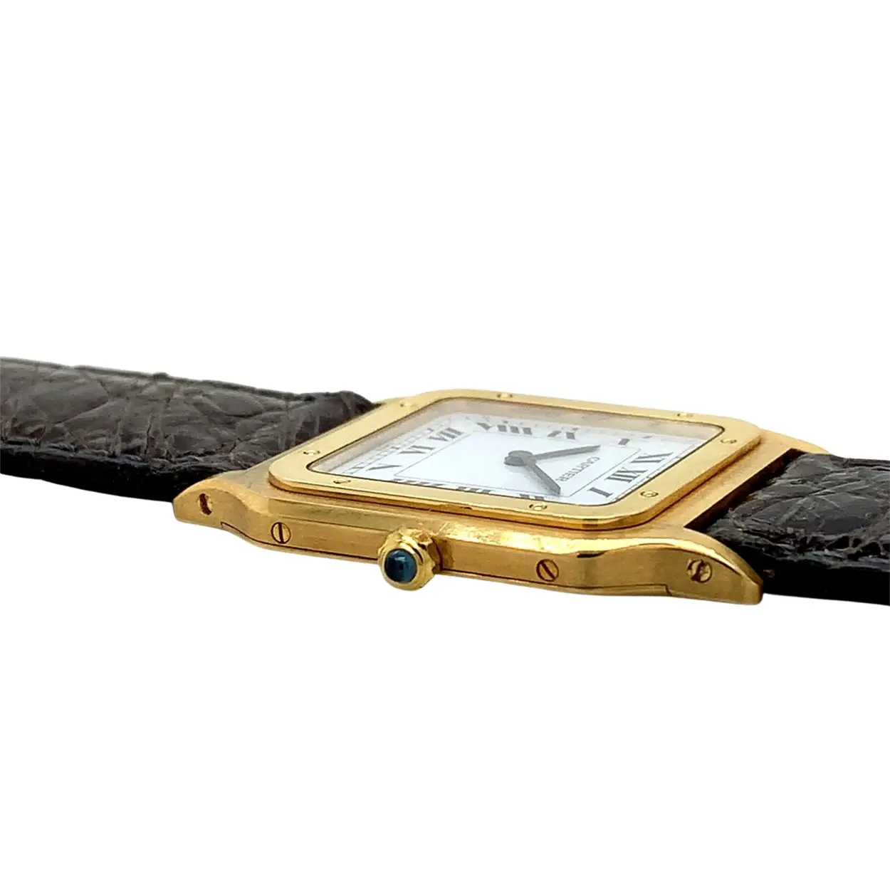 Cartier Santos Dumont 27mm Yellow gold White 3