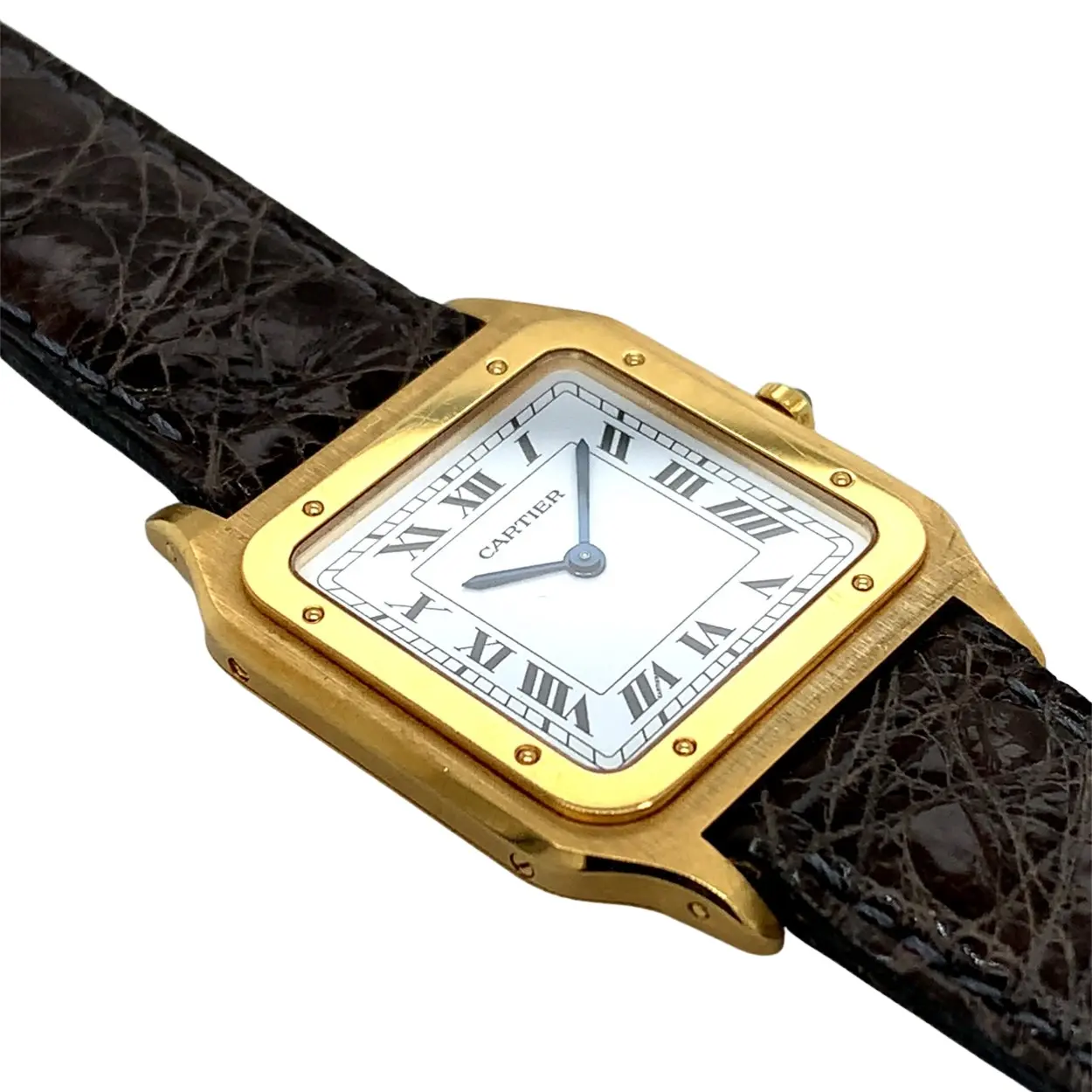 Cartier Santos Dumont 27mm Yellow gold White 5