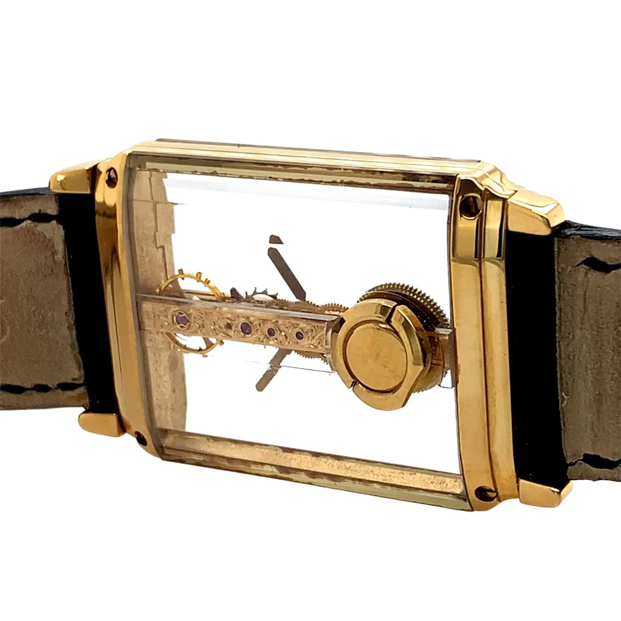 Corum Golden Bridge 1385056 25mm Yellow gold Skeletonized 2