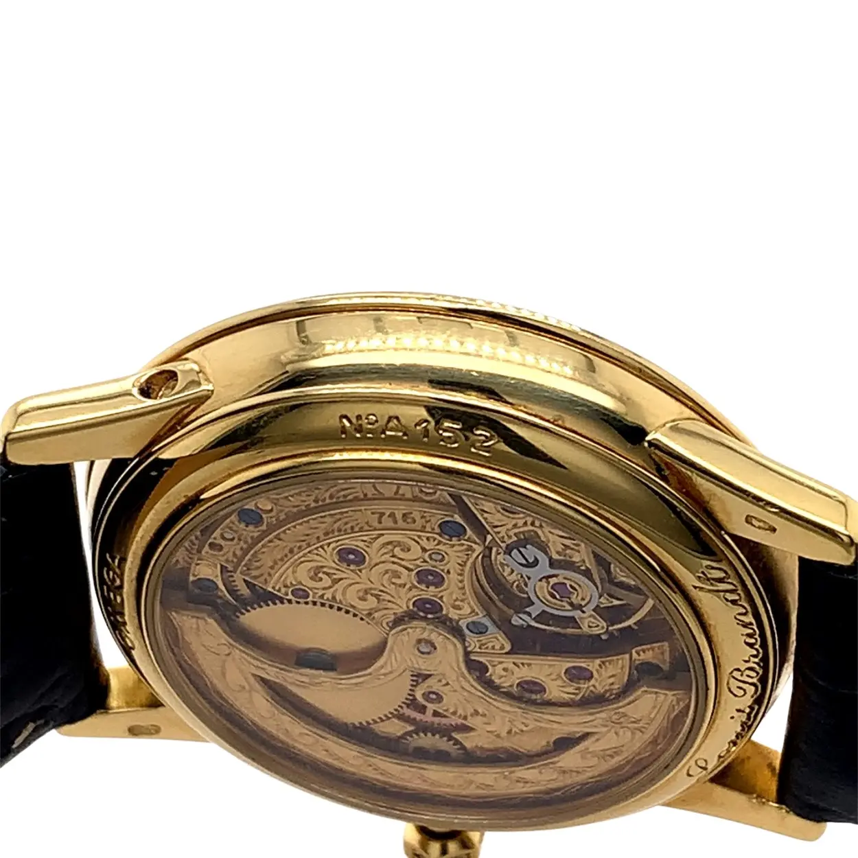 Omega Louis Brandt BA 156.769 34mm Yellow gold Enamel 4