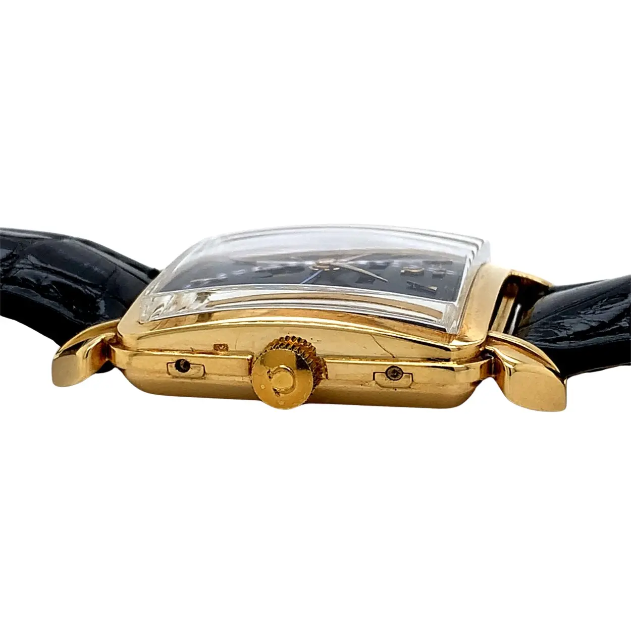 Omega Cosmic 3944 33mm Yellow gold Black 4