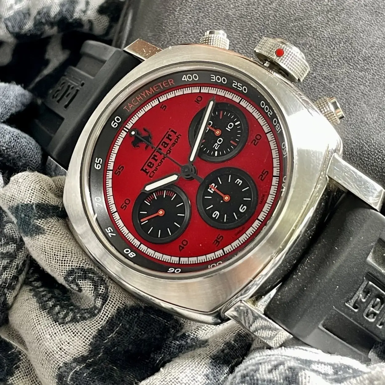 Panerai Ferrari FER00013 45mm Stainless steel Red 1