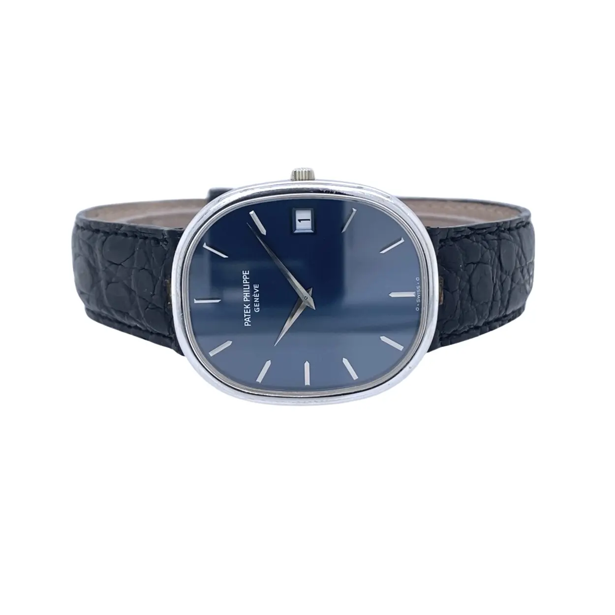 Patek Philippe Ellipse 3605 33mm White gold Blue