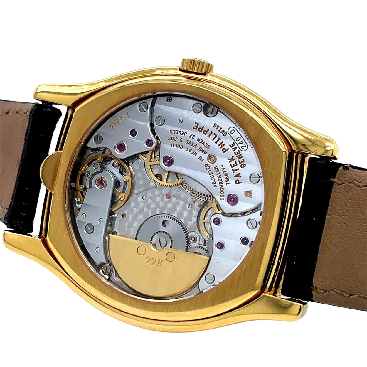 Patek Philippe Perpetual Calendar 5040 35mm Yellow gold Silver 6