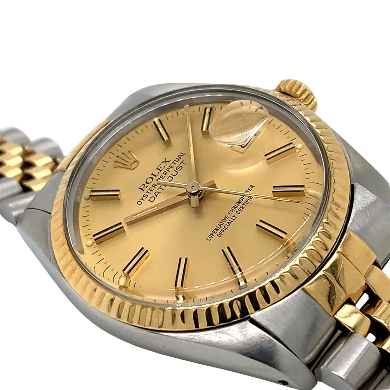 Rolex Datejust 36 16013 36mm Yellow gold and stainless steel Golden 1