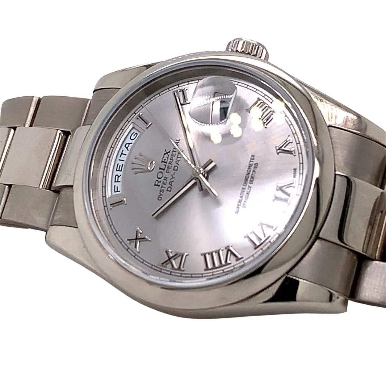 Rolex Day-Date 36 118209 36mm White gold Gray 6