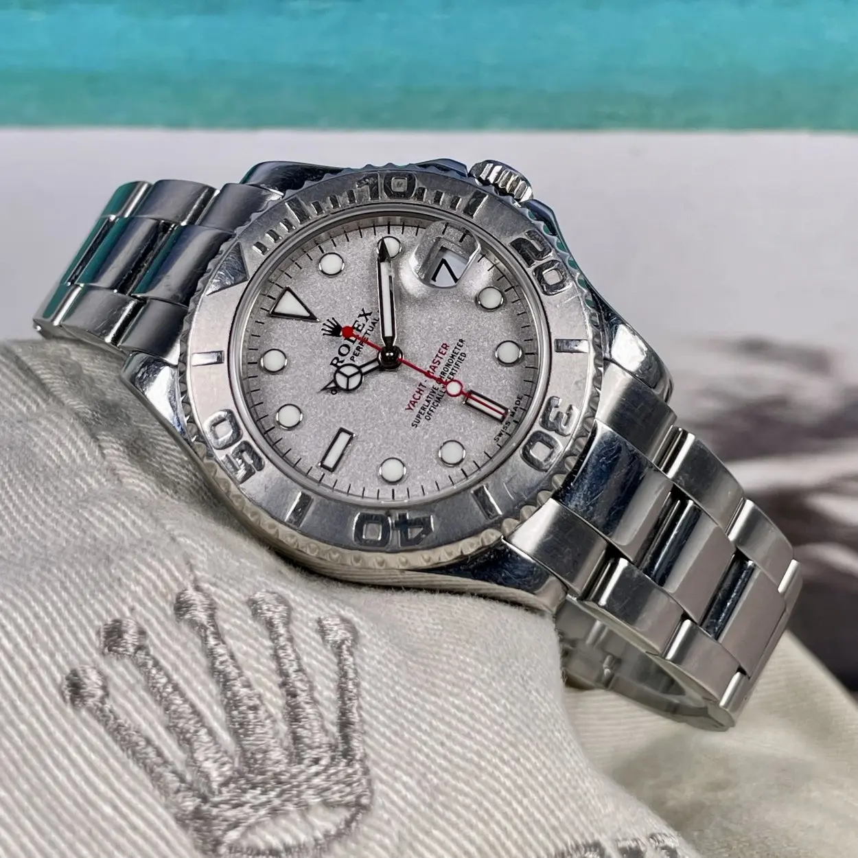 Rolex Yacht-Master 168622 36mm Stainless steel Silver 18