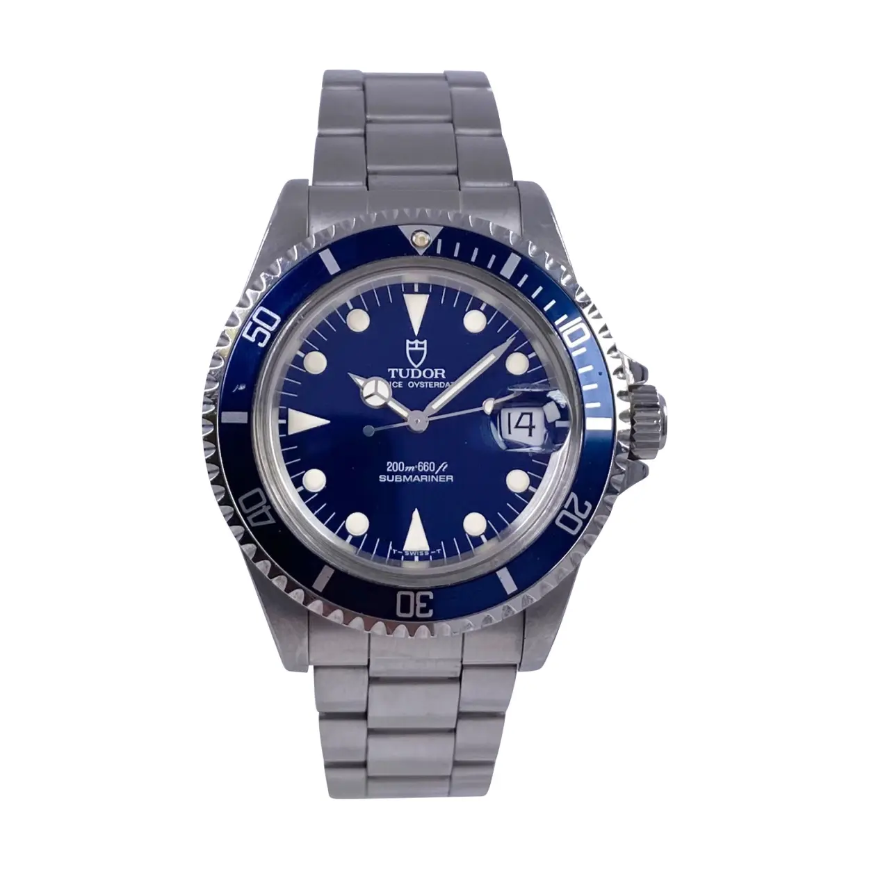 Tudor Oyster Prince Submariner 79090 40mm Stainless steel Blue