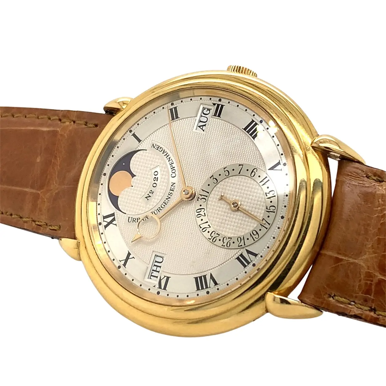 Urban Jürgensen 2 38mm Yellow gold Silver 2