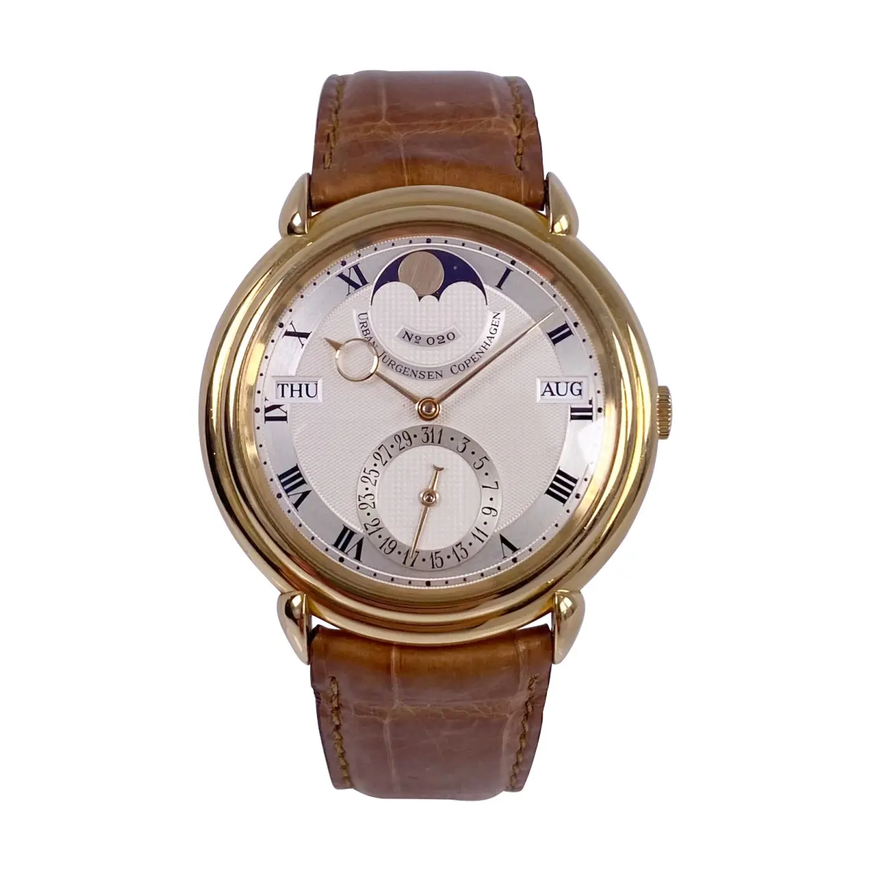 Urban Jürgensen 2 38mm Yellow gold Silver 10