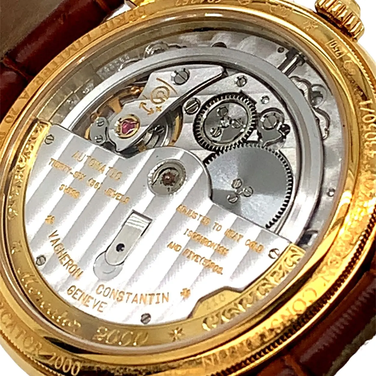 Vacheron Constantin Mercator 43050/000J-8806 36mm Yellow gold Enamel 8