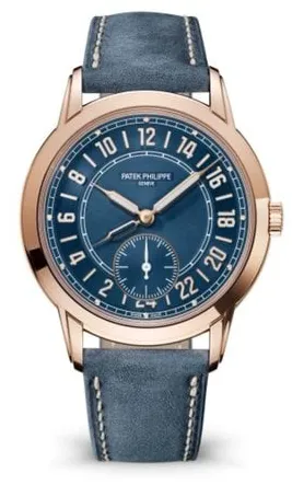 Patek Philippe Calatrava 5224R-001 42mm Rose gold Blue